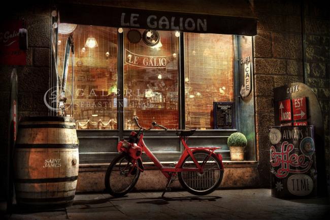 Vélo Rouge  - Photographie Photographies par thématiques Galerie Sébastien Luce